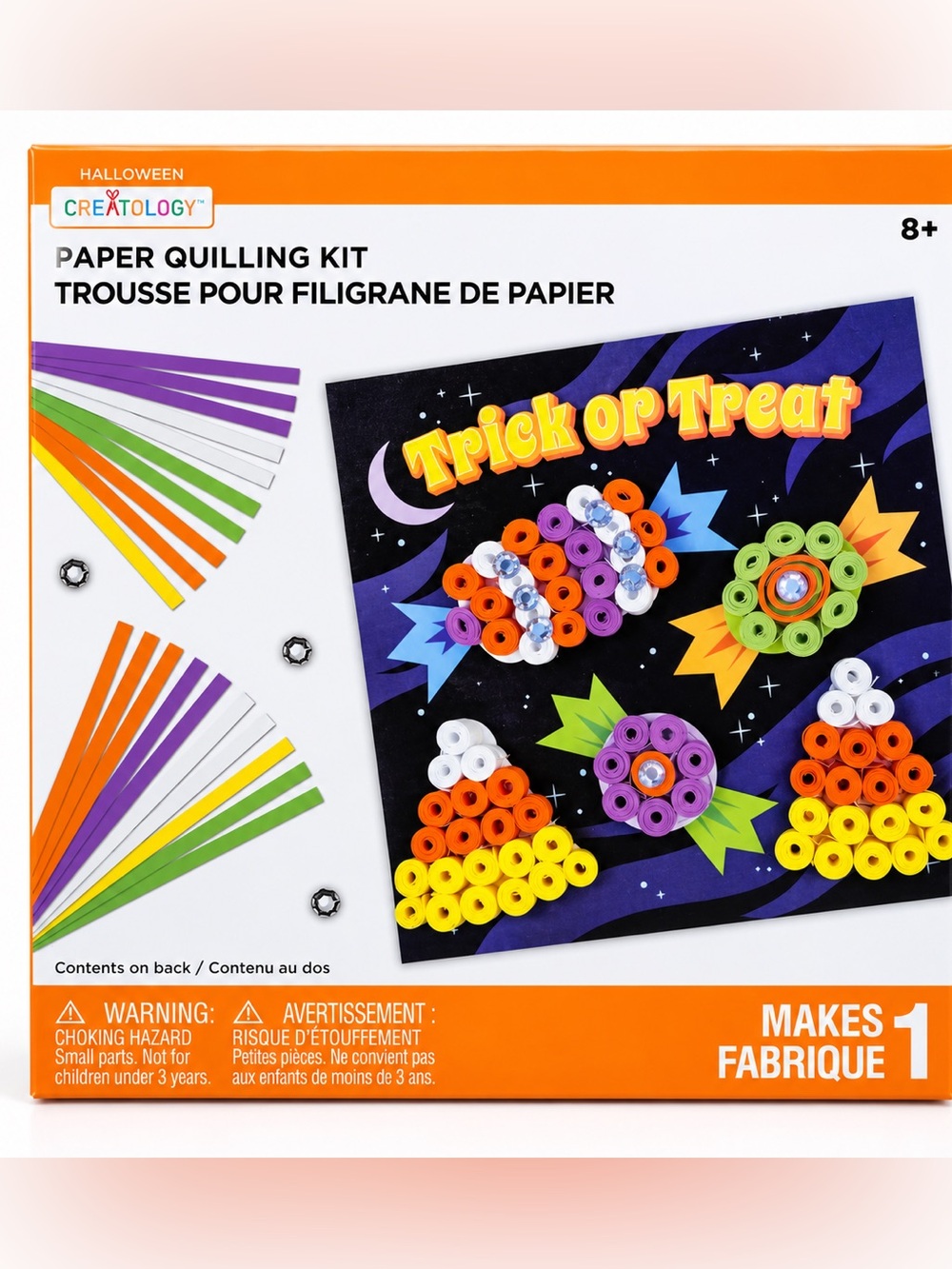 Creatology Halloween Trick or Treat Paper Quilling Kit – Candy Corn Craft